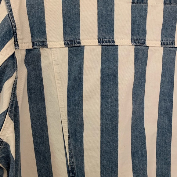 Striped denim jacket - Picture 5 of 6